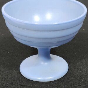 Vintage Hazel-Atlas Moderntone Platonite Pastel Blue Sherbet Cup